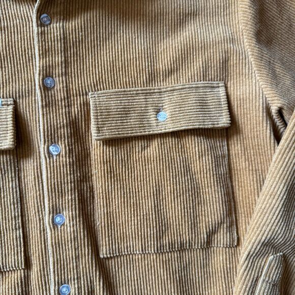 FuckingAwesome Corduroy Overshirt Heavyweight FA Medium Brown Button Up Skate - Picture 5 of 6